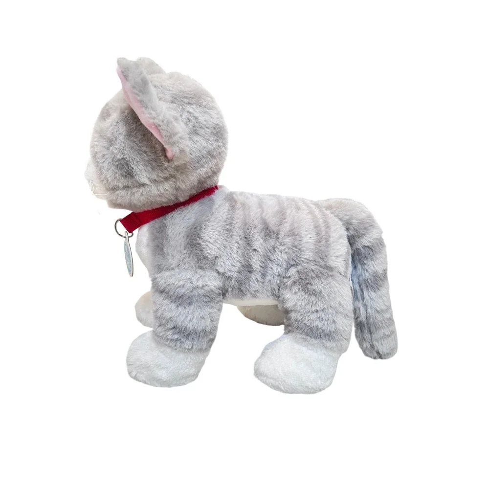 Build-A-Bear Promise Pets Grey TabbyCat Plush Odd Eyes Blue Yellow Heterochromia